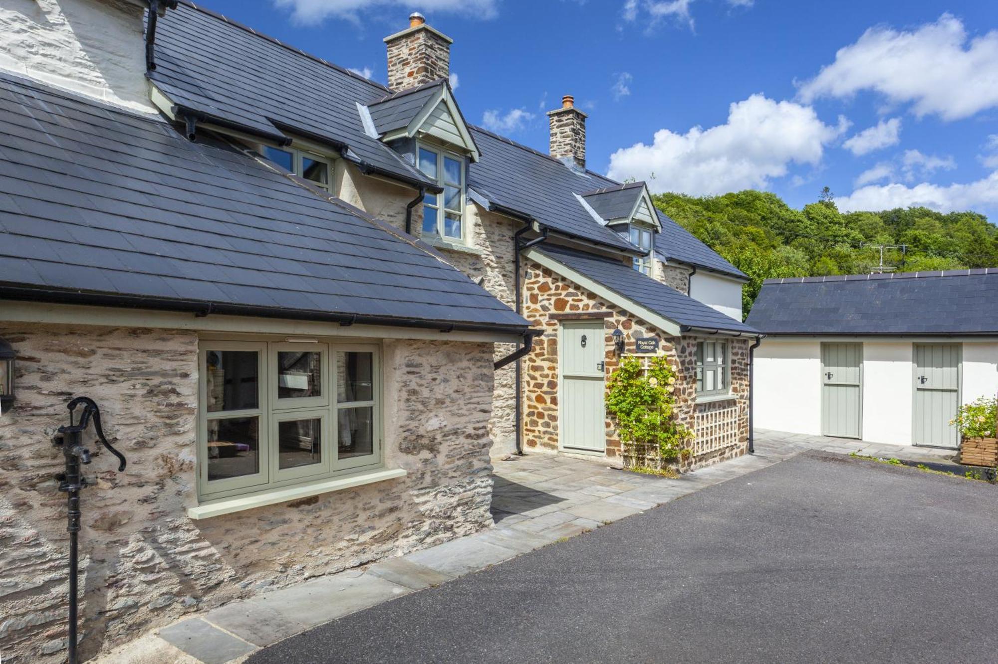 Royal Oak Cottage, Withypool エクステリア 写真